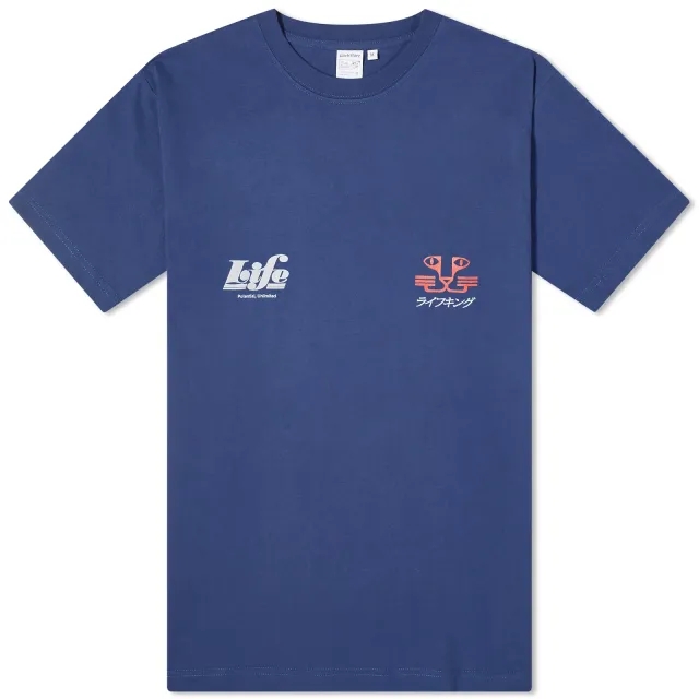 Garbstore Men's Tiger T-Shirt Navy