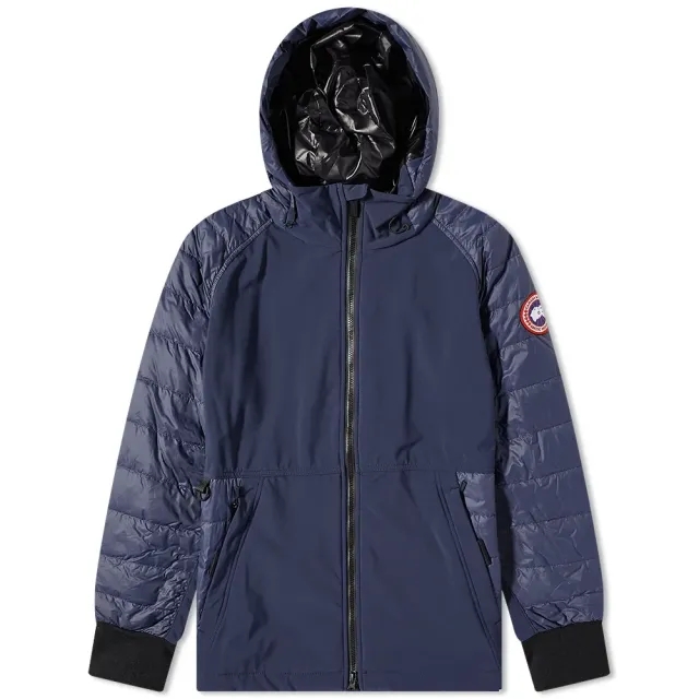 Canada Goose Men's Hybridge Weyburn Hoodie Atlantic Navy
