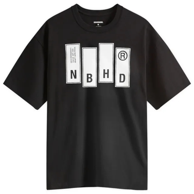 Neighborhood Men's 26 Printed T-Shirt Black