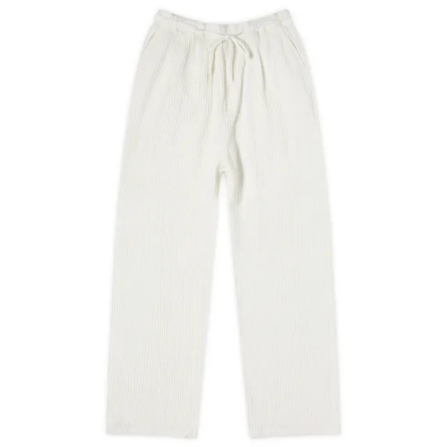 Obey Women's Camille Waffle Trousers Muted White