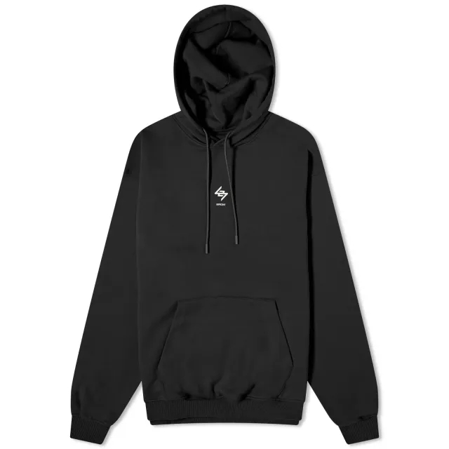 Represent Men's 247 Oversized Hoodie Jet Black