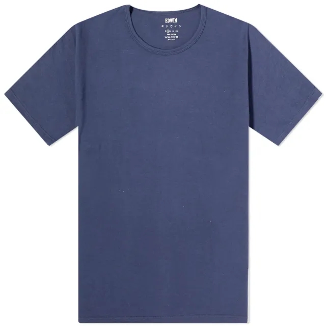 Edwin Double Pack SS Tee - Navy Blazer