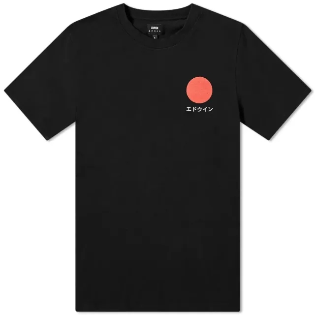 Edwin Japanese Sun Tee Men Shortsleeves Black