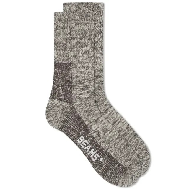 Beams Plus Men's Outdoor Sock Grey