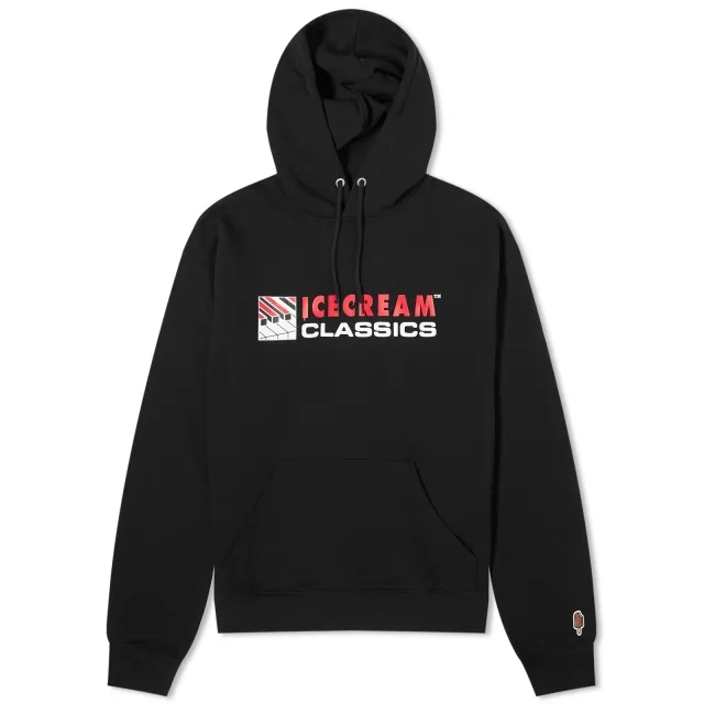 ICECREAM Piano Popover Hoodie, Black