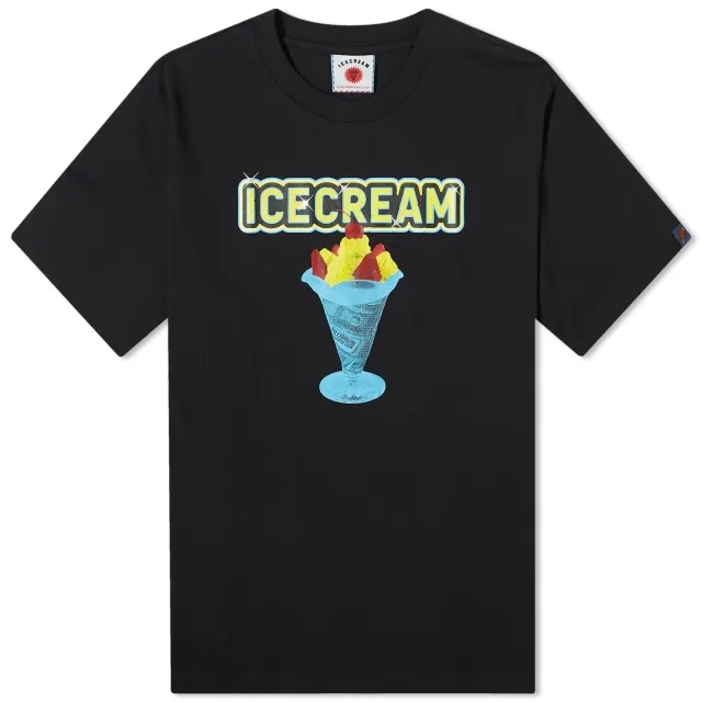 ICECREAM Sundae T-Shirt, Black