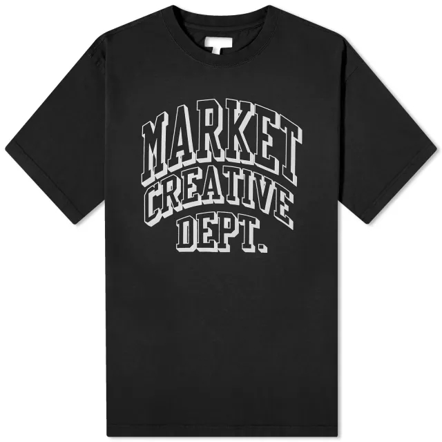 MARKET Men's Creative Dept Arc T-Shirt Black
