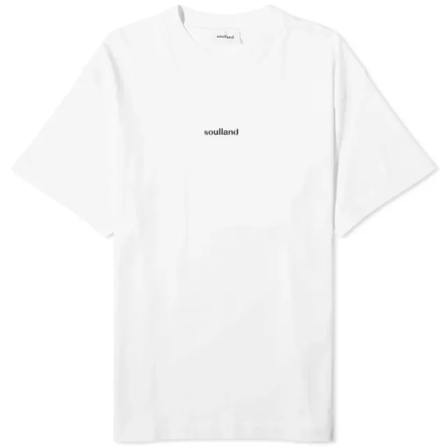 Soulland Men's Kai Blur T-Shirt White