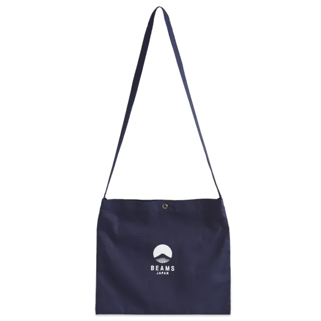 BEAMS JAPAN Shoulder Bag Navy/White