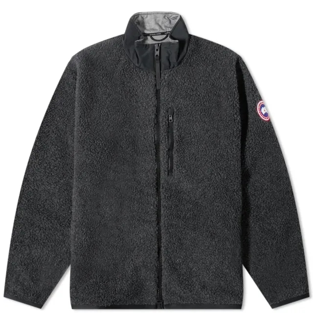 Canada Goose Men's Kelowna Fleece Jacket Iron Grey