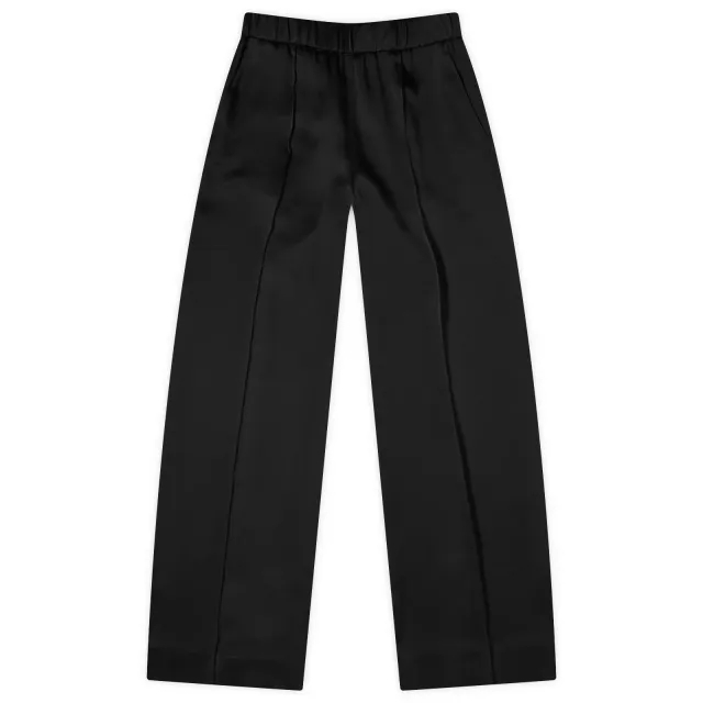 Jil Sander Women's Track Inspired Relaxed Pant Black