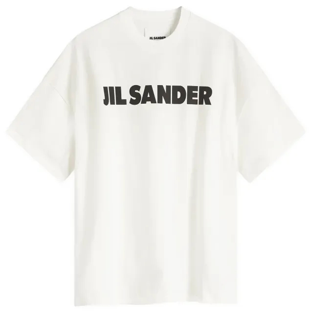 Jil Sander Men's Logo T-Shirt Natural