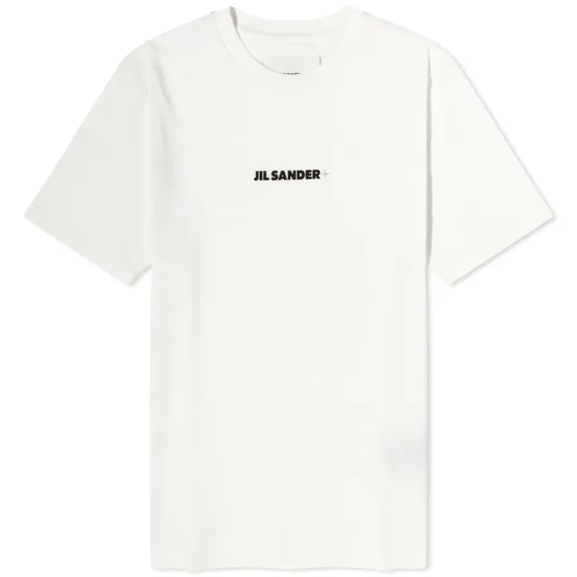 Jil Sander+ Jil Sander Women's Plus T-Shirt With Front Logo Porcelain