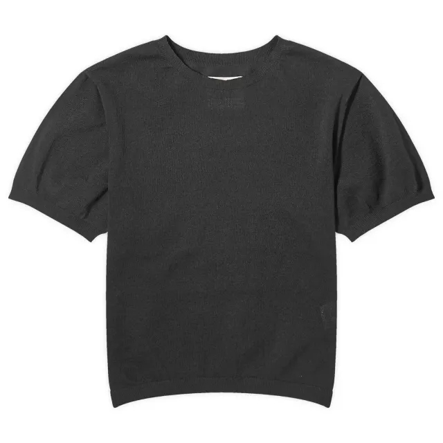 Snow Peak Women's High Gauge Light Knit Top Black