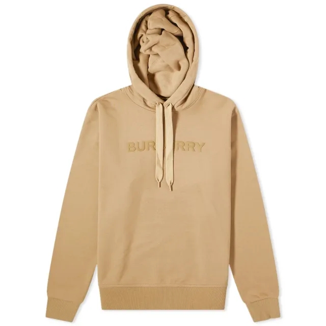 Burberry Men's Ansdell Logo Hoodie Camel