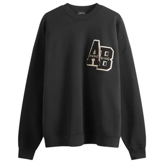 Anine Bing Women's Miles Sweatshirt Black