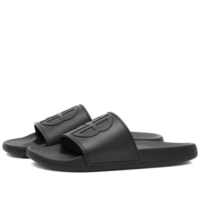 Anine Bing Women's Isla Logo Slides Black