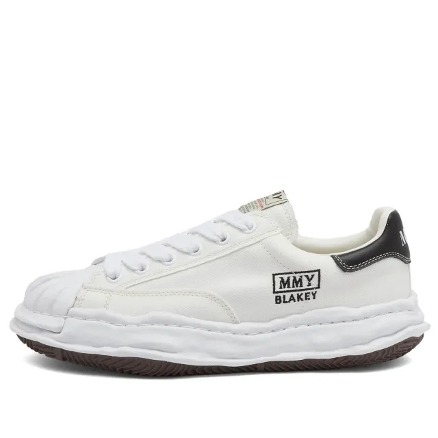 Maison MIHARA YASUHIRO Men's Blakey Low Original Sole Canvas Sneak White