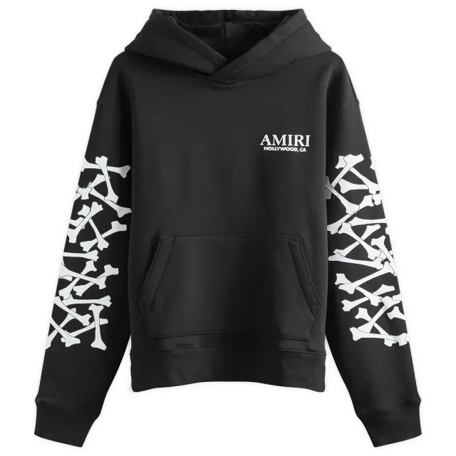 AMIRI Men's Stacked Bones Hoodie Black
