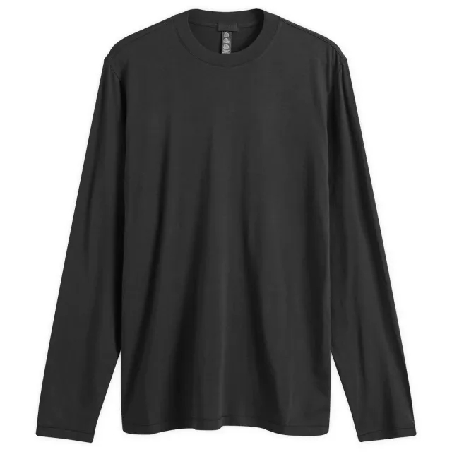 SKIMS Women's Boyfriend Long Sleeve T-Shirt Onyx