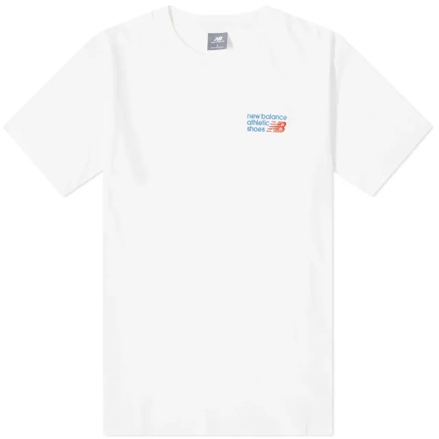 New Balance Athletics Premium Logo T-Shirt Sea Stone