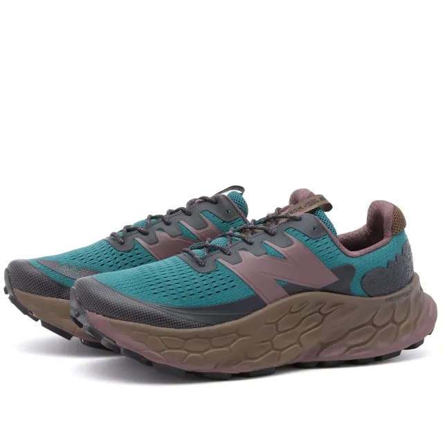 New Balance Fresh Foam More Trail V3 Sneaker (Dark Mushroom - 5) - Size 5