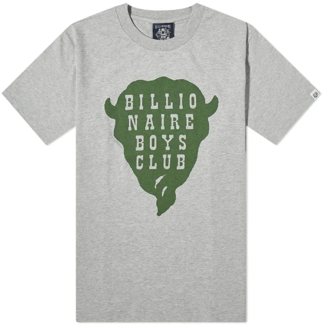 Billionaire Boys Club Men's Buffalo T-Shirt Heather Grey