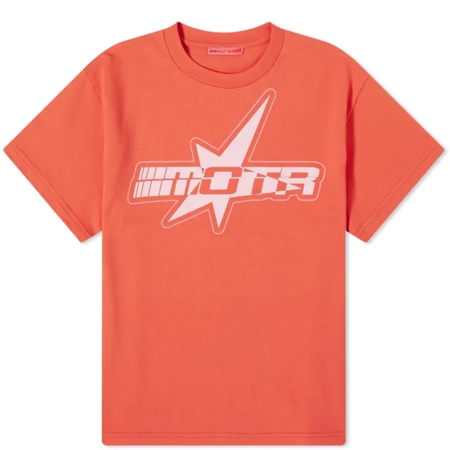 Members of the Rage Men's Star Logo T-Shirt Infrared