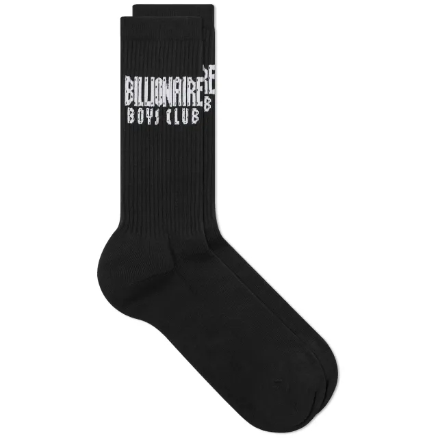 Billionaire Boys Club Men's Logo Sock Black