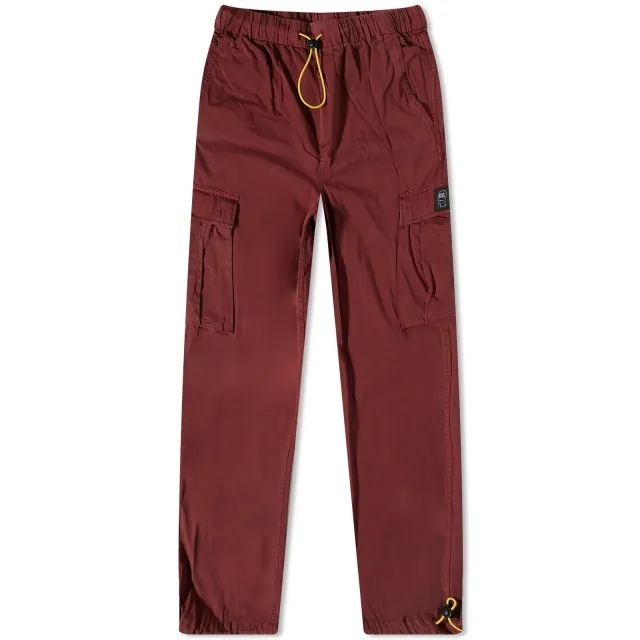 Brain Dead Flight Pant Washed Burgundy