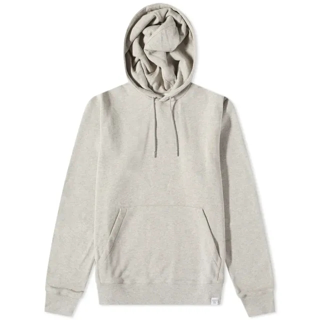 Norse Projects Vagn Classic Hood - Light Grey Melange
