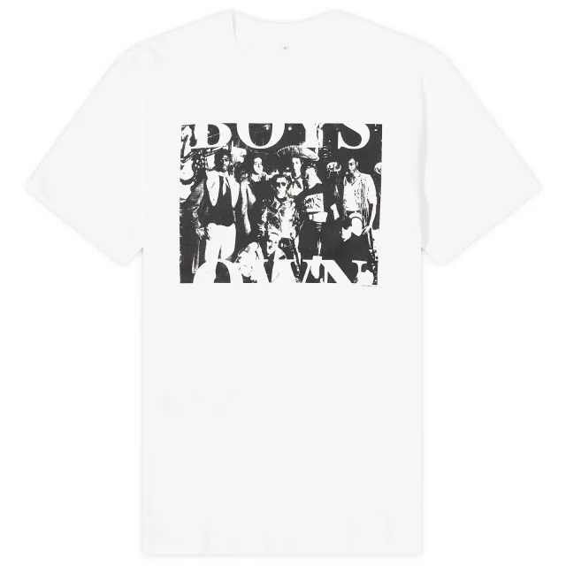 Boys Own Men's Boys Own Men's Gang Front Print T-Shirt White