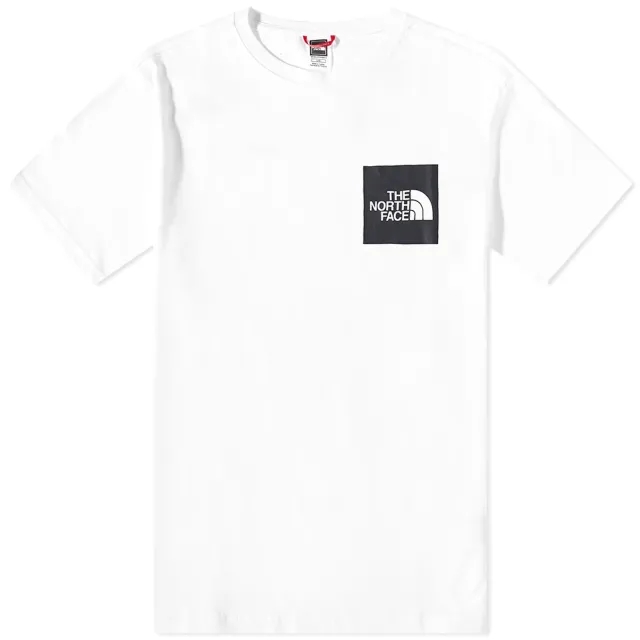 The North Face Men's Fine T-Shirt White/Black
