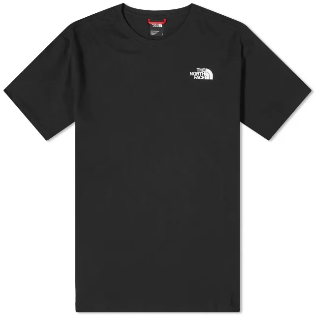 T-Shirt The North Face Short Sleeve Red Box Tee Black Xxl