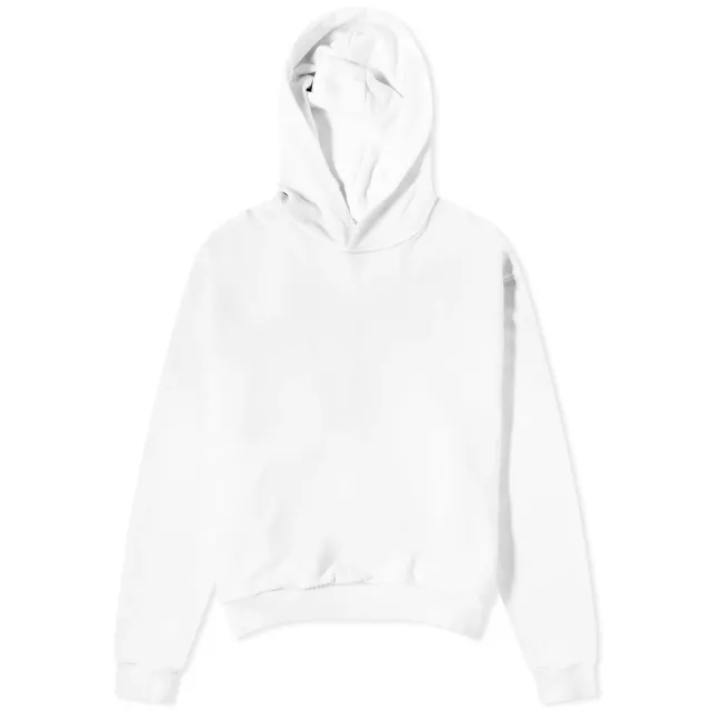 Acne Studios Men's Franziska 1996 Back Logo Hoodie Dusty White