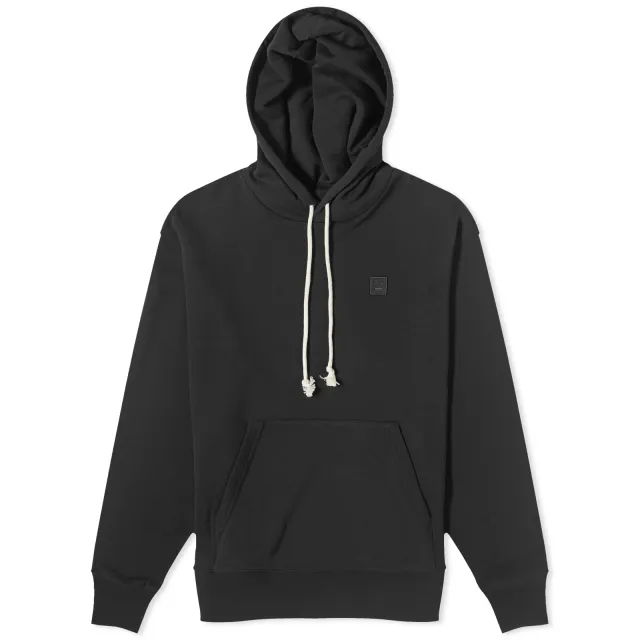 Acne Studios Fairah Face Hoodie Black