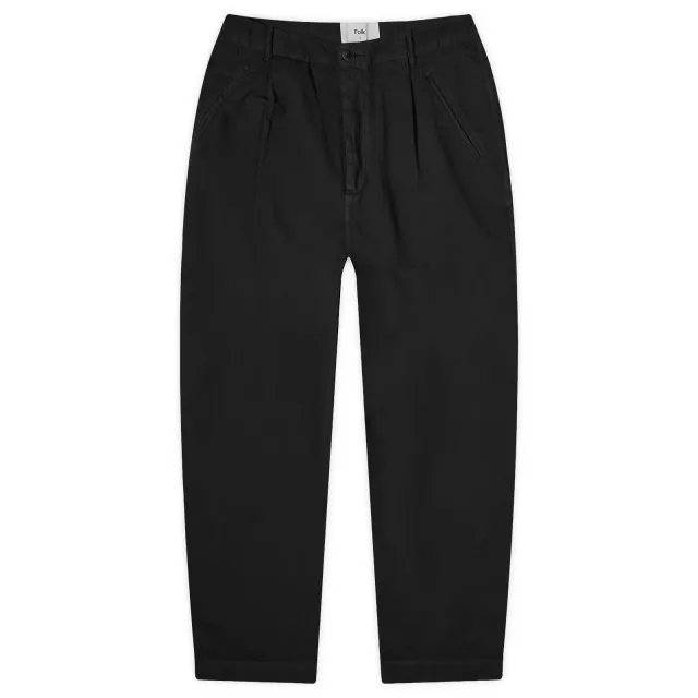 Folk Men's Assembly Trousers Black