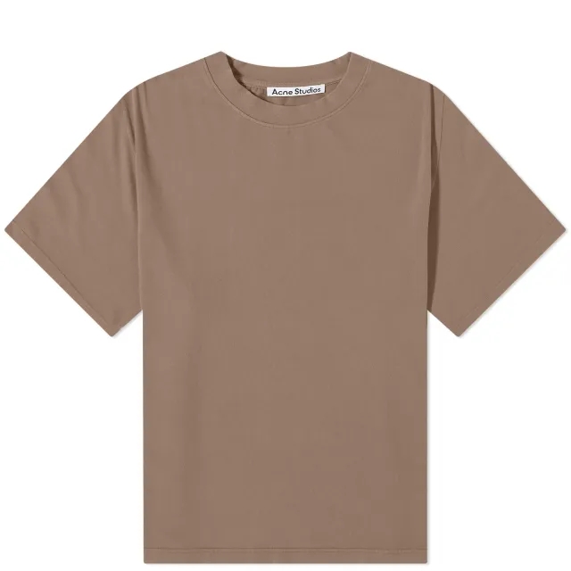 Acne Studios Men's Extorr Vintage T-Shirt Dark Brown