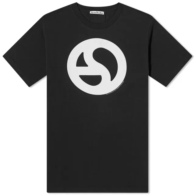 Acne Studios Men's Everest Logogram T-Shirt Black