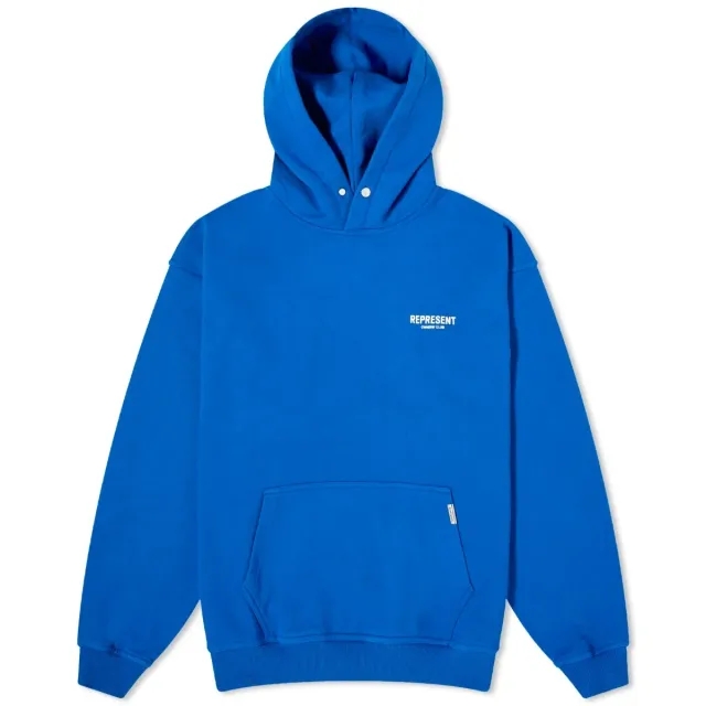 Represent Men's Owners Club Hoodie Cobalt Blue