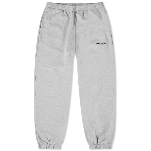 Represent Men's Owners Club Sweatpant Ash Grey/Black
