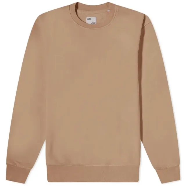 Colorful Standard Men's Classic Organic Crew Sweat Warm Taupe