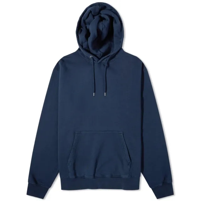 Champion Classic Organic Hoodie - Navy Blue