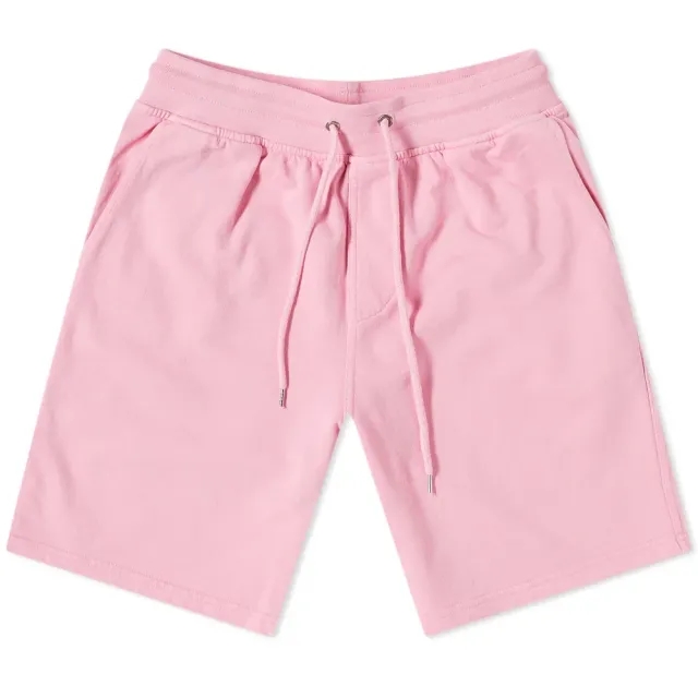 Colorful Standard Men's Classic Organic Sweat Shorts Flamingo Pink