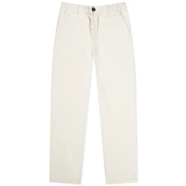 Oliver Spencer Men's Drawstring Trousers Ecru