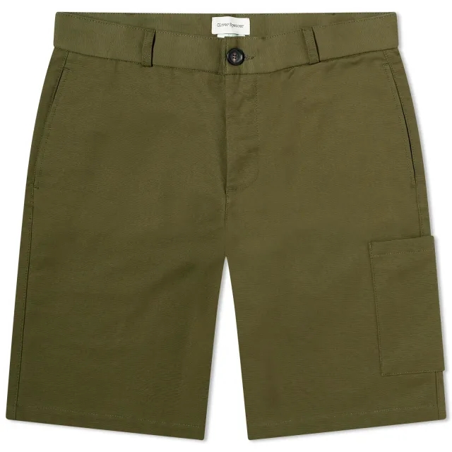 Oliver Spencer Men's Judo Shorts Green