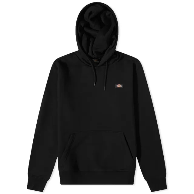 Dickies Oakport Small Logo Hoodie - Black - Mens