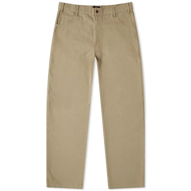Pants Dickies Duck Canvas Carpenter Trousers Stone Washed Desert Sand W38