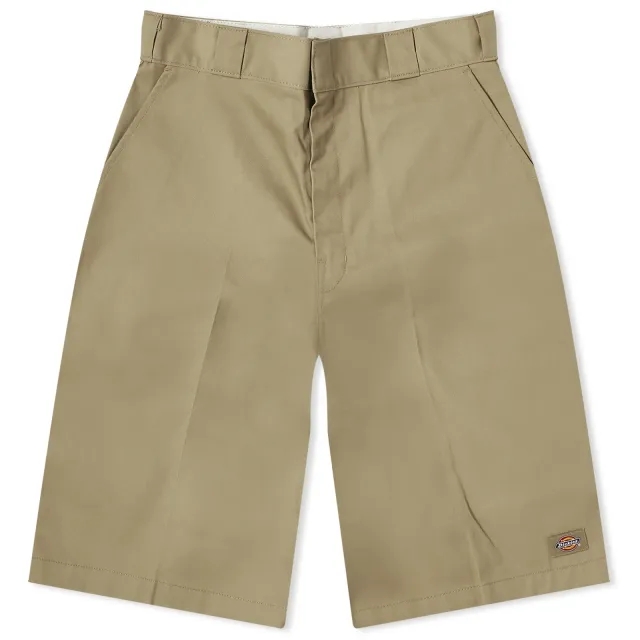 Dickies 13 Inch Tailored Shorts In Beige Tan-Neutral
