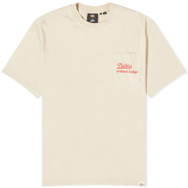 Dickies Men's END. x Dickies Men's 'Motorworks' Horespower T-Shirt Whitecap Grey